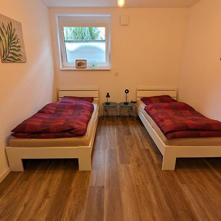 Moderne Neubau Ferienwohnung Wiesbaden Eksteriør billede