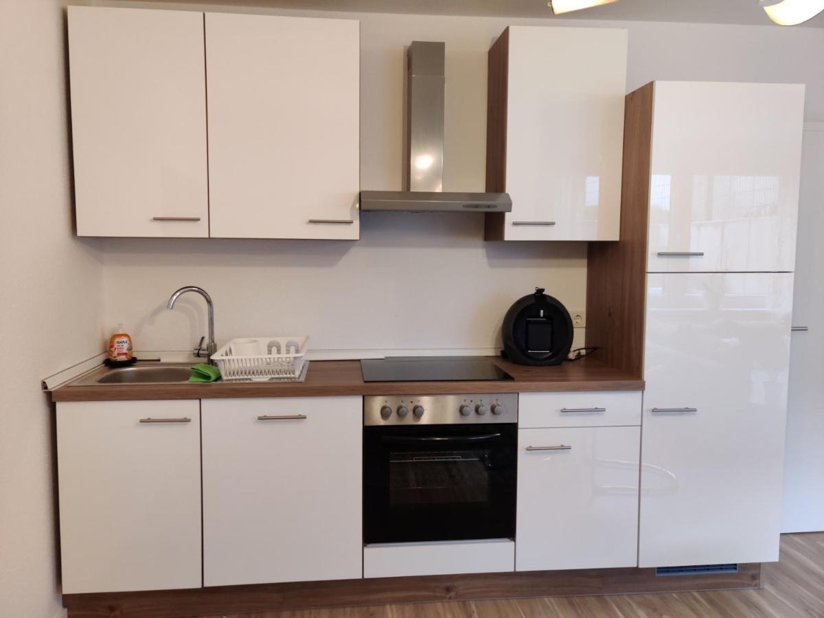 Moderne Neubau Ferienwohnung Wiesbaden Eksteriør billede